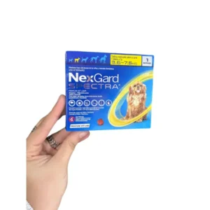 NEXGARD SPECTRA DE 3,6 A 7,5KG